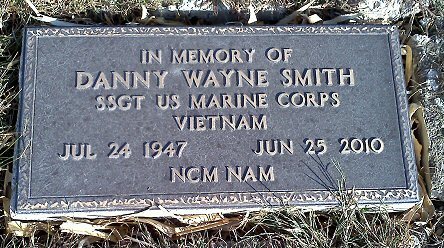 Danny Smith military marker